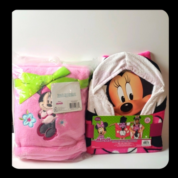 Minnie poncho & blanket